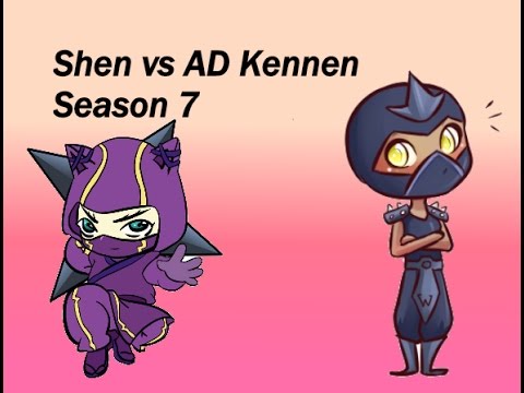 OTP Shen Top vs AD Kennen Season 7