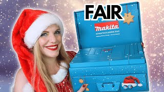 MAKITA Adventskalender 2025 Inhalt Unboxing