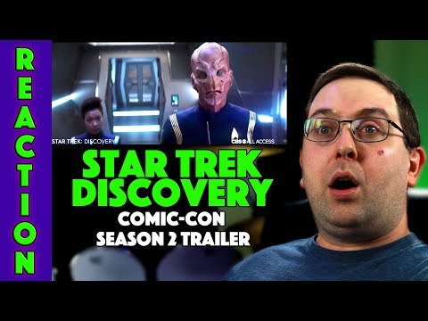 REACTION! Star Trek: Discovery Season 2 Comic-Con Trailer - CBS Series 2018