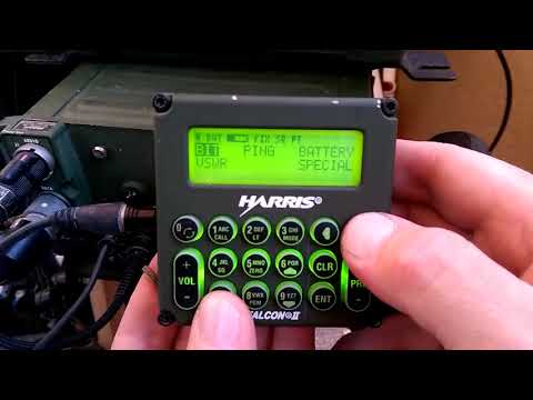 Harris RF 5800 H-MP convertacom Build-in test is passed