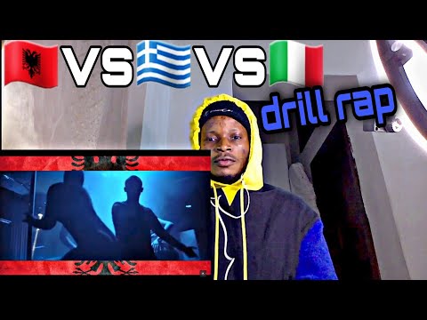 Albanian🇦🇱 vs Italian🇮🇹 vs Greek🇬🇷 drill rap|| Nigeria🇳🇬 reaction.