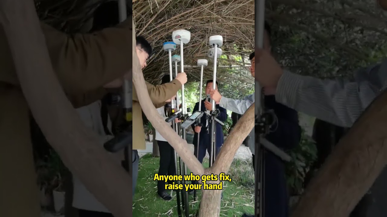 RTK Comparison Test in Zhejing.#survey #surveyor #surveying #gnss  #gps #rtk  #landsurvey