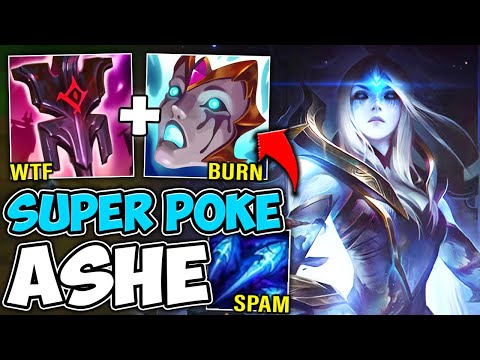 Super Poke Ashe just got a MEGA Buff and it's not balanced... (BRAND NEW BUILD)