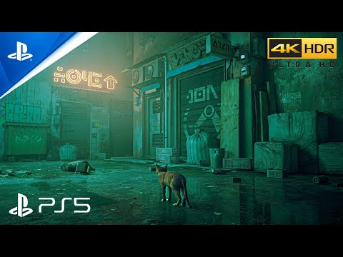 (PS5) Stray Gameplay - Ultra Graphics 4K 60FPS HDR