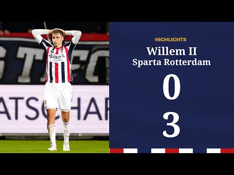 Willem II Tilburg 0-3 Sparta Rotterdam