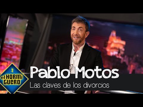 Pablo Motos da la clave de tantos divorcios: "La convivencia es soportarse" - El Hormiguero