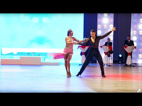 Jean Francois Gueudry - Ilmira Yarullina. WDSF European championship 10 dance. Samba