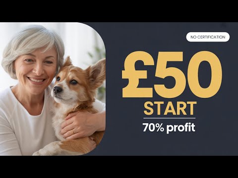 Start an Elderly Business: Start This for Under £300 - low-cost business idea