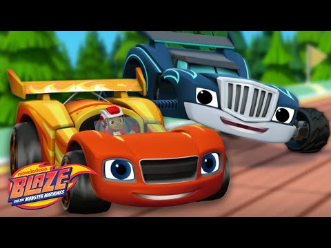 Blaze and the Monster Machines Transform into RACE CARS! 🏎️💨 w/ AJ | Blaze and the Monster Machines