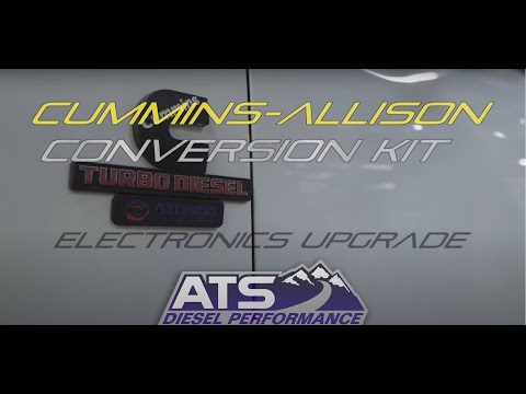 TEST DRIVE - ATS Swap Cummins to Allison Conversion Electronics Upgrade Kit