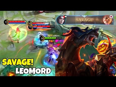 BEST BUILD SAVAGE!! TOP GLOBAL LEOMORD - AVORY | MLBB