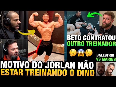 JORLAN DIZ O PORQUE RAMON NÃO ESTÁ TREINANDO COM ELE - BETO NÃO SABIA DO ACORDO ? + JULIO VS MARINS