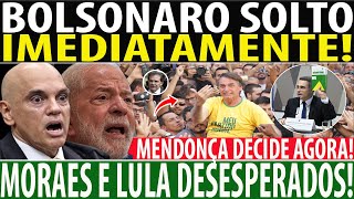 BOLSONARO SOLTO IMEDIATAMENTE! MENDONÇA REAGE E TOMA DECISÃO PARA SALVAR BOLSONARO! PAULINHO DA FORÇ