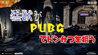 猛獣がPUBGでドンかつを狙う！！part１