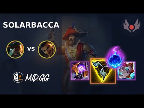 MID.GG: [ solarbacca ] Gangplank TOP vs Akshan | NA GRANDMASTER | LOL Season 2025