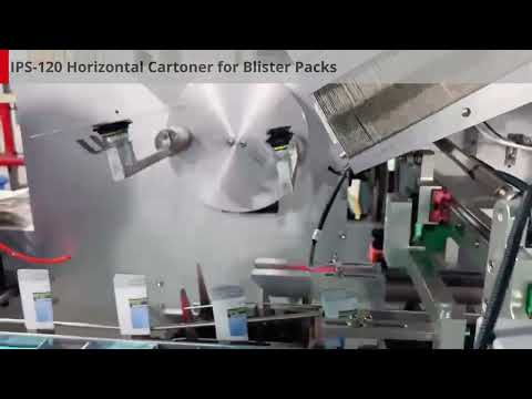 IPS-120 Horizontal Cartoner for Blister Packs