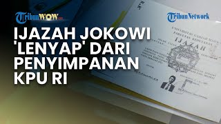 Dokumen Pencalonan Jokowi 'Lenyap' dari Penyimpanan, Begini Klaim dari Pihak KPU RI