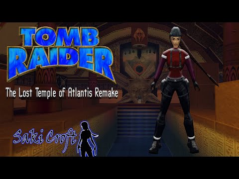 TRLE The Lost Temple of Atlantis Remake Full Walkthrough
