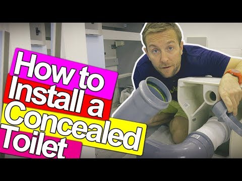 HOW TO FIX A CONCEALED TOILET - Plumbing Tips