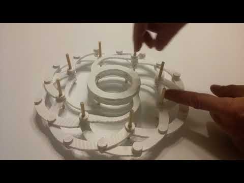 Expanding Circle - Hoberman - With a core and expansion arms