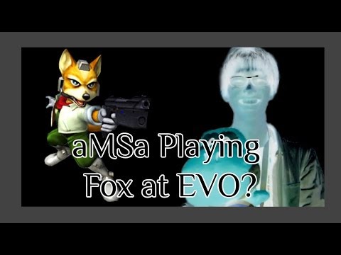Smash Conspiracy Theory - aMSa Playing Fox at EVO?