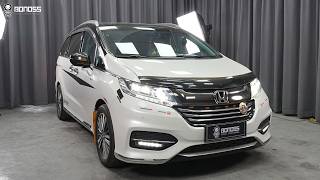 Best Fitment for 2019 Honda Odyssey BONOSS Wheel Spacers Front 20mm Rear 25mm Before and After