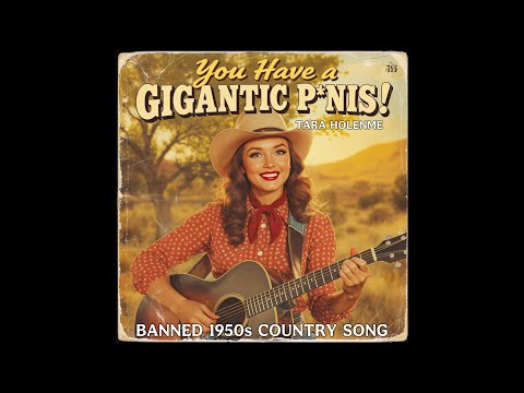 YOU HAVE A GIGANTIC P*NIS (BANNED 1950s Song) by Tara Holenme