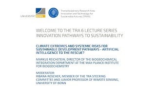 Lecture Series “Innovation Pathways to Sustainability”: Prof. Markus Reichstein
