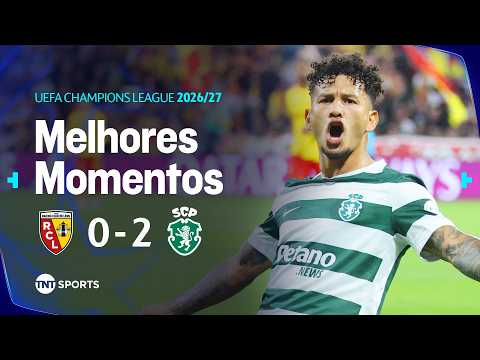 SUÁREZ CRAVA E SPORTING MANTÉM O 100% NA CHAMPIONS LEAGUE! LENS 0 X 2 SPORTING