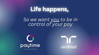 Paytime x Randstad | Introducing Earned Wage Access
