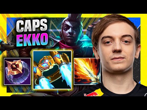WHEN CAPS PLAYS EKKO MID! - G2 Caps Plays Ekko Mid vs Irelia! | Season 11