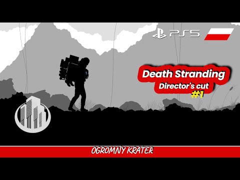 KRATER #1 🤔🚷 - PS5 Death Stranding Gameplay PL 4K 60Fps