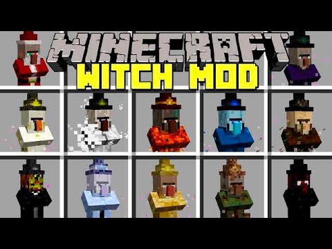 UNREAL BATTLE: 50 New Elemental Witches - Minecraft Modded Mini-Game