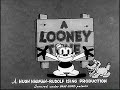Looney Tunes Bosko Buddy Beans All Opening And Closings