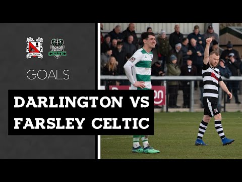 Goals: Darlington v Farsley Celtic
