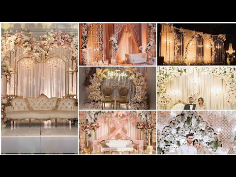 Stage Decorations Ideas For Wedding Reception #viral #2023