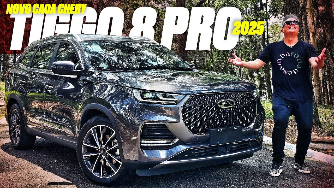 Caoa Chery Tiggo 8 Pro 2025 - IMBATÍVEL? ANDA BEM? BEBE MUITO? PREÇO JÁ AUMENTOU? SAIBA TUDO AQUI!