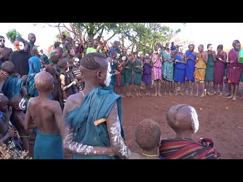 Surma Village near Kibish, Omo Valley Ethiopia