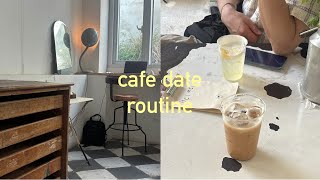 【日韓カップル】カフェ好きカップルのカフェでの過ごし方 l 釜山在住 | 韓国ワーホリ l 休日vlog