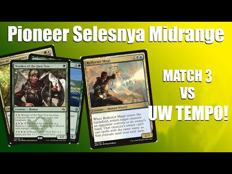Pioneer Selesnya Midrange! (Match 3 vs UW Tempo)