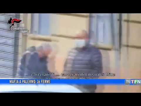 Mafia a Palermo: 16 fermi
