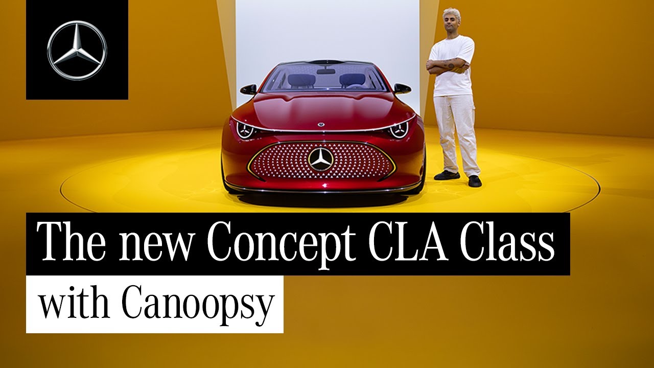 The new Mercedes-Benz Concept CLA Class | Walkaround thumnail