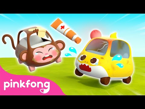 Boo Boo Song | Toy Car Song | 3D Cars Series | Pinkfong Baby Shark Official