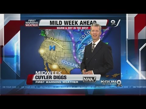 Cuyler Diggs KGUN 9 Weather Forecast Sunday, March 9, 2014