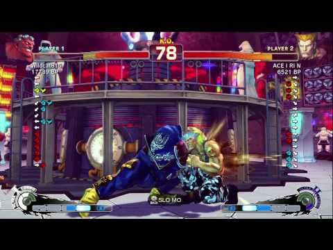 Wildcat815 [Hakan] vs ACE I RI N [Guile] SSF4 Japanese Online Ranked Matches - TRUE-HD