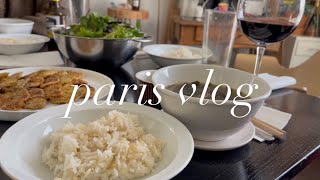 🇫🇷파리 브이로그, 파리 떠나기전 먹은 집밥, 닭볶음탕, 설날, 친구들 그리고 이쌍죠