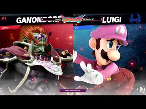 Litany (Ganon) vs. GG Landon (Luigi) - Grand Finals @ UpSmash! #4