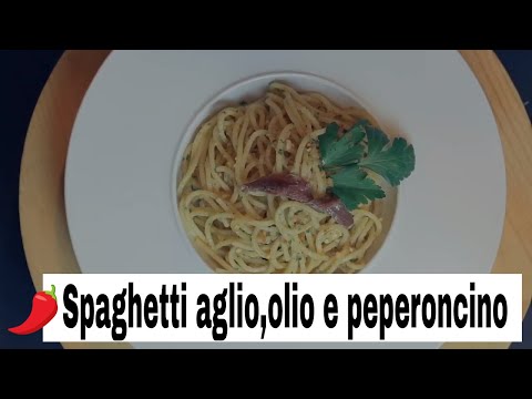 Spaghetti aglio olio e peperoncino | Chef Simone Panozzo | La Fiamma