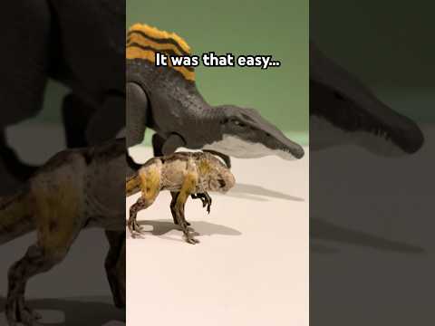D Rex Vs Spinosaurus | #jurassicworldrebirth #drex #spinosaurus