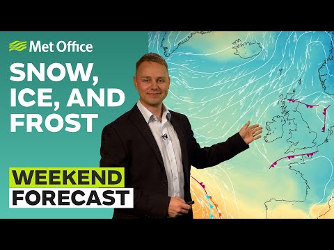 Weekend weather 08/12/22 – Very cold this weekend with snow, ice and overnight frosts – Met Office